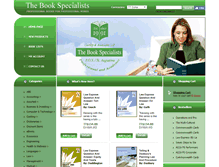 Tablet Screenshot of caribbeanbookspecialists.com